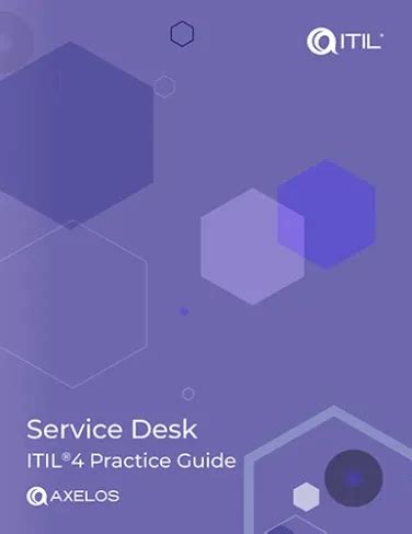 The ITIL 4 Service Desk Practice Guide .